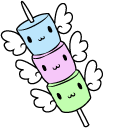 Gacha Life Sweetgum and Marshmallow Dango