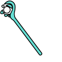 Gacha Life Winter and Magic Staff