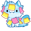 Cat Game: The Cats Collector Sticky Note and Pinata