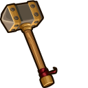 Clash of Clans Hog Rider and Hammer