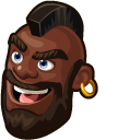 Clash of Clans Hog Rider and Hammer