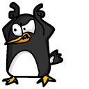 Fancy Pants Adventures Angry Penguin