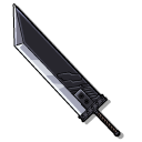 Final Fantasy VII Cloud Strife and his Buster Sword