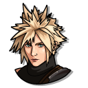 Final Fantasy VII Cloud Strife and his Buster Sword