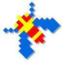 Galaga Zako and Boss Galaga