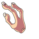 Struggling Amadeus the Firstborn and a Hand