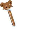 Super Animal Royale Super Gingerbread Bear and DNA