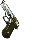 Uncharted Nathan Drake and Pistol