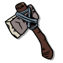 Winter Burrow Mouse and an Axe
