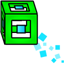 Geometry Dash 3D Player Cube and Ship