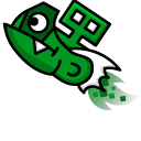 Geometry Dash Cube 13 and Ship 24