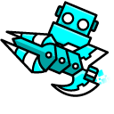 Geometry Dash Cube 154 and Ship 33
