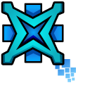 Geometry Dash Cube 28 and UFO 6