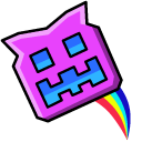 Geometry Dash Cube 39 and Ship 7