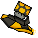 Geometry Dash Cube 49 and Ship 3