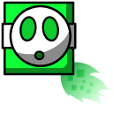 Geometry Dash Cube 51 and Ship 40