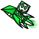 Geometry Dash Cube 51 and Ship 40