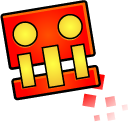 Geometry Dash Cube 70 and Ship 9