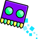 Geometry Dash Cube 78 and UFO 16
