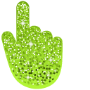 Apple Green Glitter