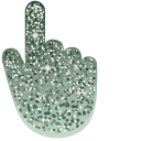 Asparagus Green Glitter