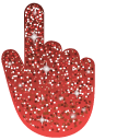 Bittersweet Red Glitter