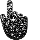 Black Glitter