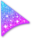 Blue and Pink Glitter