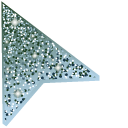 Carolina Blue Glitter