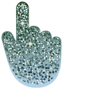 Carolina Blue Glitter