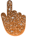 Cocoa Brown Glitter