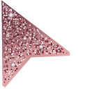 Cordovan Pink Glitter