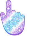 Custom Cursor Glitter