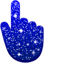 Dark Blue Glitter