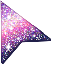 Dark Pink and Purple Unicorn Glitter