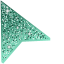 Dark Spring Green Glitter