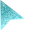 Electric Blue Glitter
