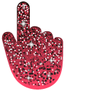 Folly Red Glitter