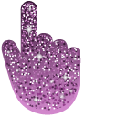 French Mauve Glitter