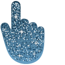 Ice Blue Glitter