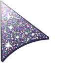Pastel Gray Glitter