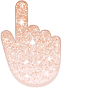 Pastel Pink Glitter