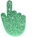 Pigment Green Glitter