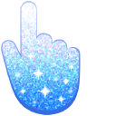 Sea Blue Glitter