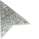 Spring Rain Gray Glitter