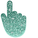 Tiffany Blue Glitter