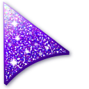 White-Purple Glitter