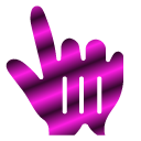 Pink Zebra Gradient