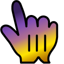 Royal Yellow Purple Gradient