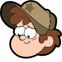 Gravity Falls Dipper and Valentine Card